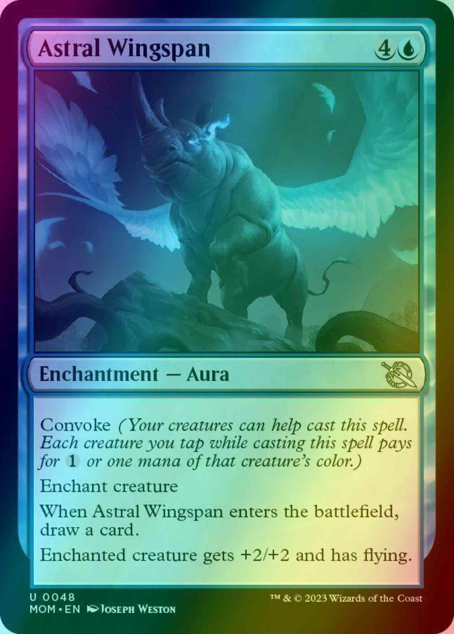 Astral Wingspan [48] [March of the Machine] [Foil]