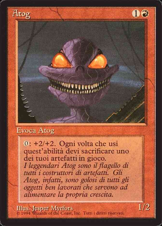 Atog - Italian [139] [Foreign Black Border: Italian] [Non-Foil]
