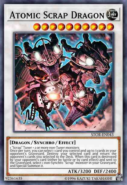 Atomic Scrap Dragon - STOR-EN043 - Ultra Rare - Unlimited