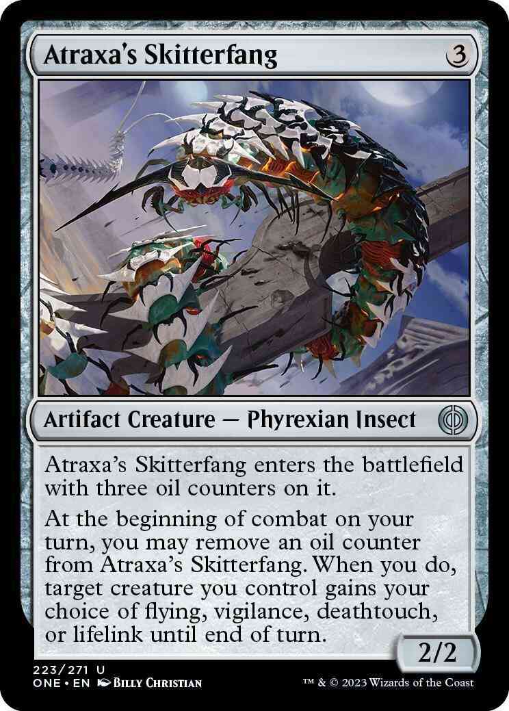 Atraxa's Skitterfang [223] [Phyrexia: All Will Be One] [Non-Foil]