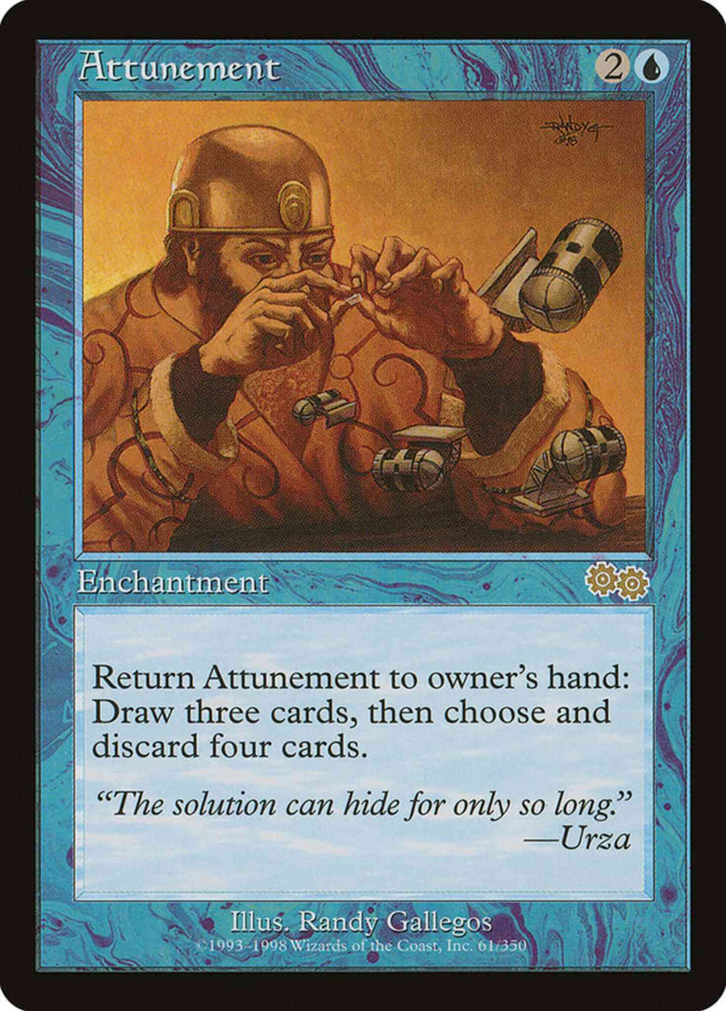 Attunement [61] [Urza's Saga] [Non-Foil]