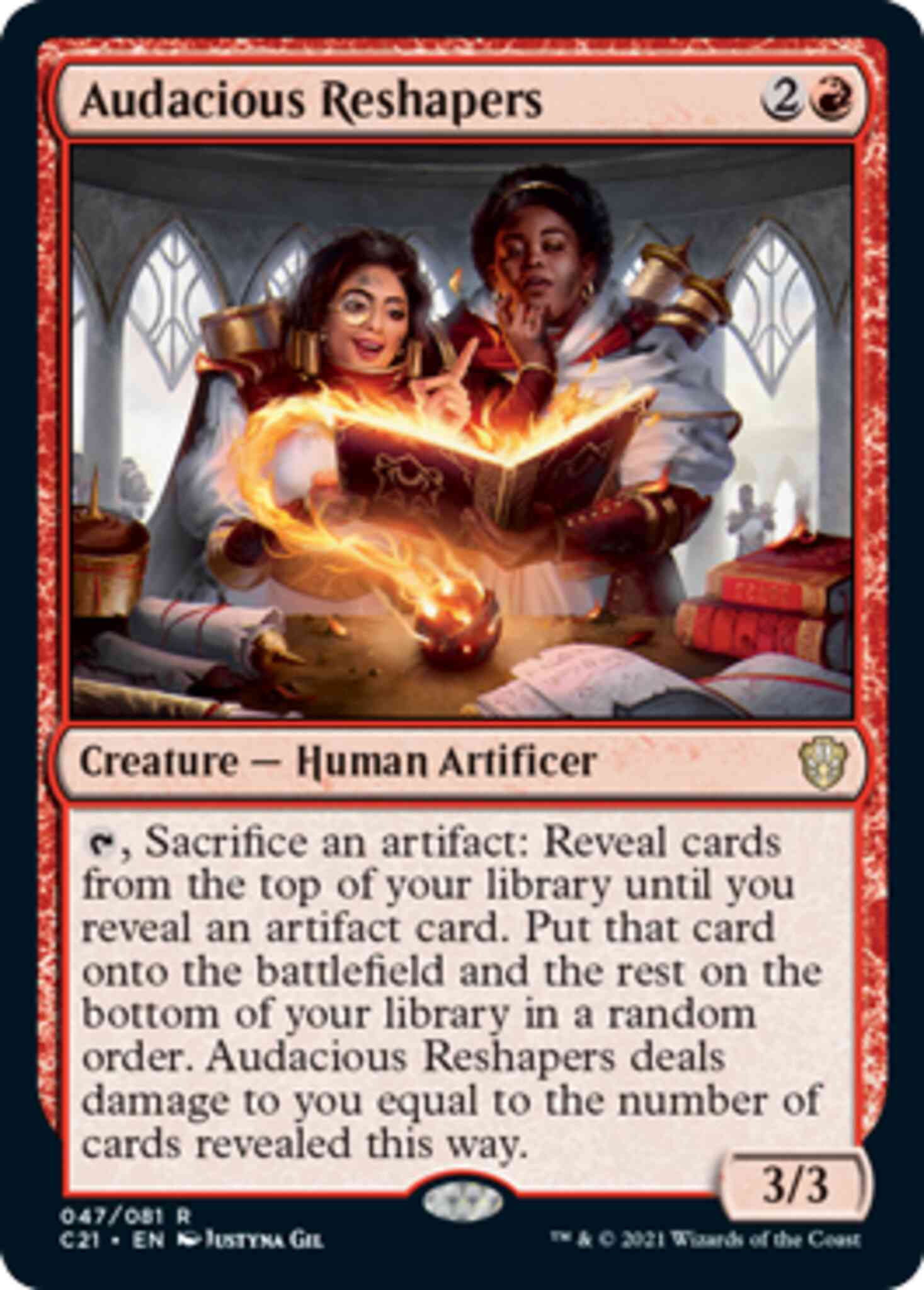 Audacious Reshapers [47] [Commander 2021] [Non-Foil]