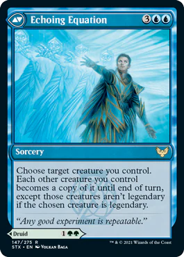 Augmenter Pugilist // Echoing Equation [147] [Strixhaven: School of Mages] [Non-Foil] - Image 2