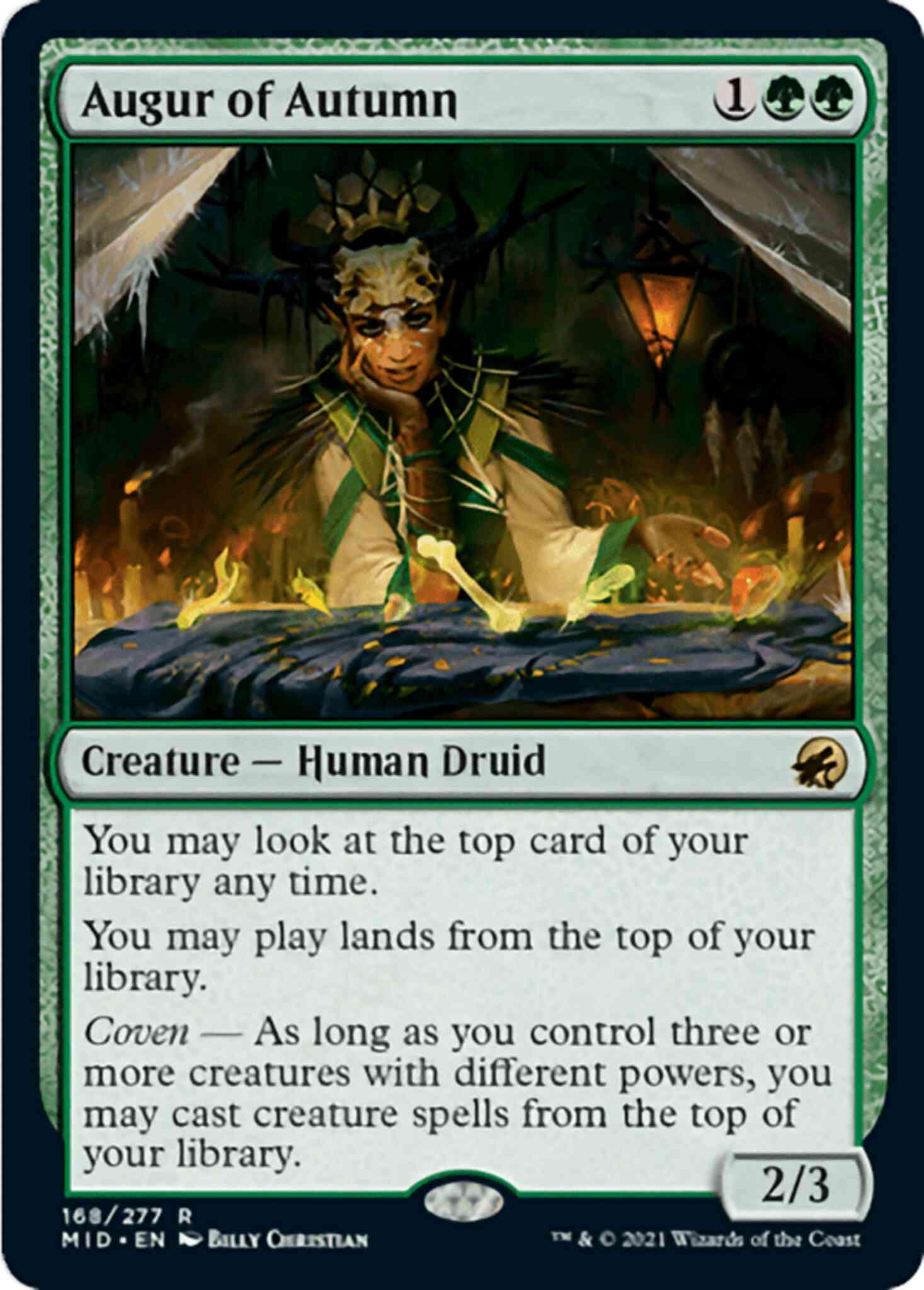 Augur of Autumn [168] [Innistrad: Midnight Hunt] [Non-Foil]