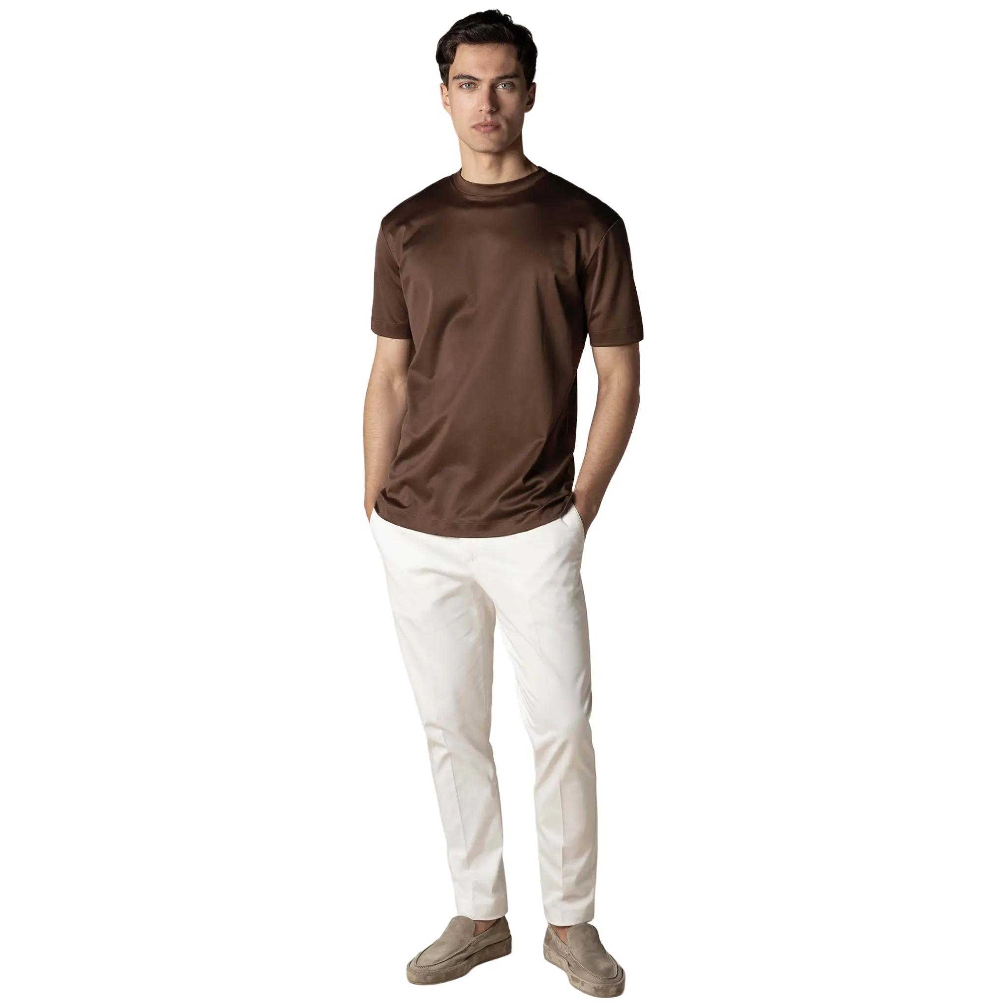 Aurélien Aur1 Chocolate T Shirt - Image 3