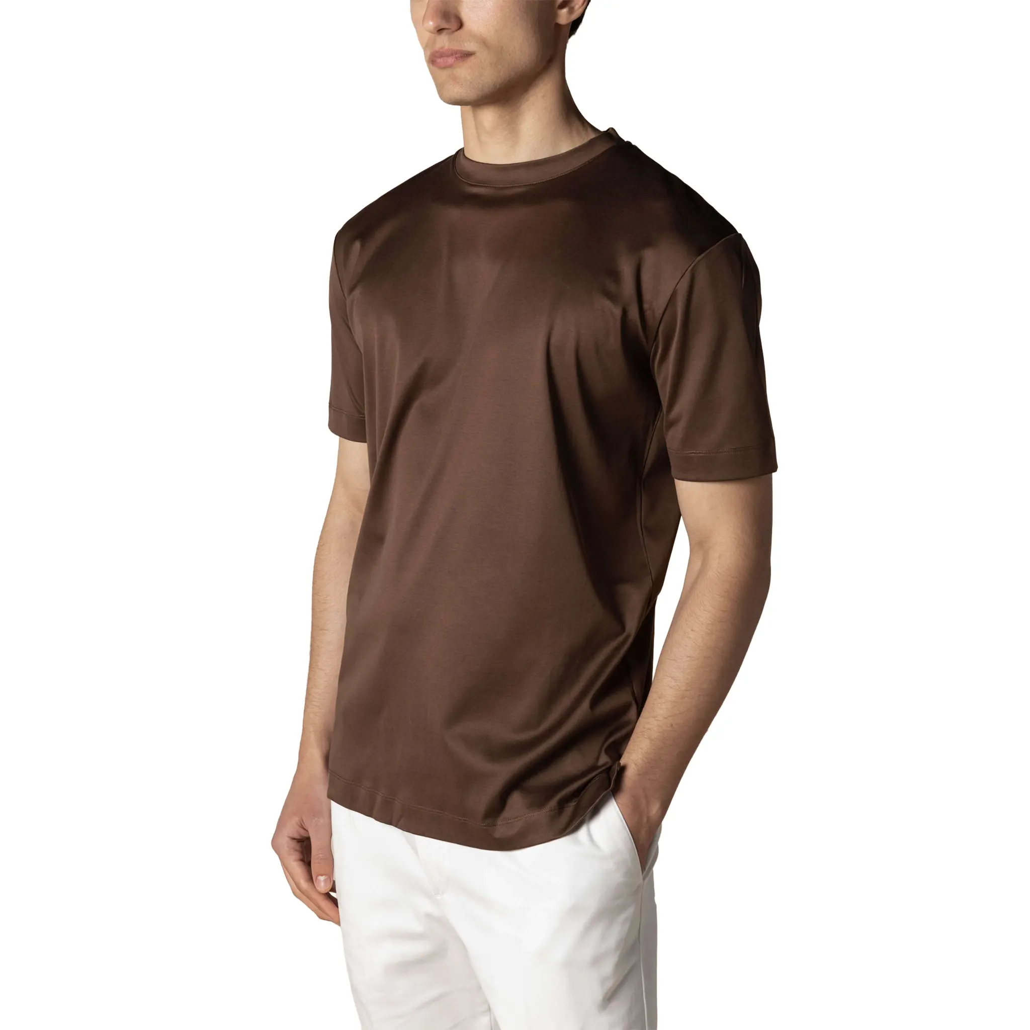 Aurélien Aur1 Chocolate T Shirt - Image 4