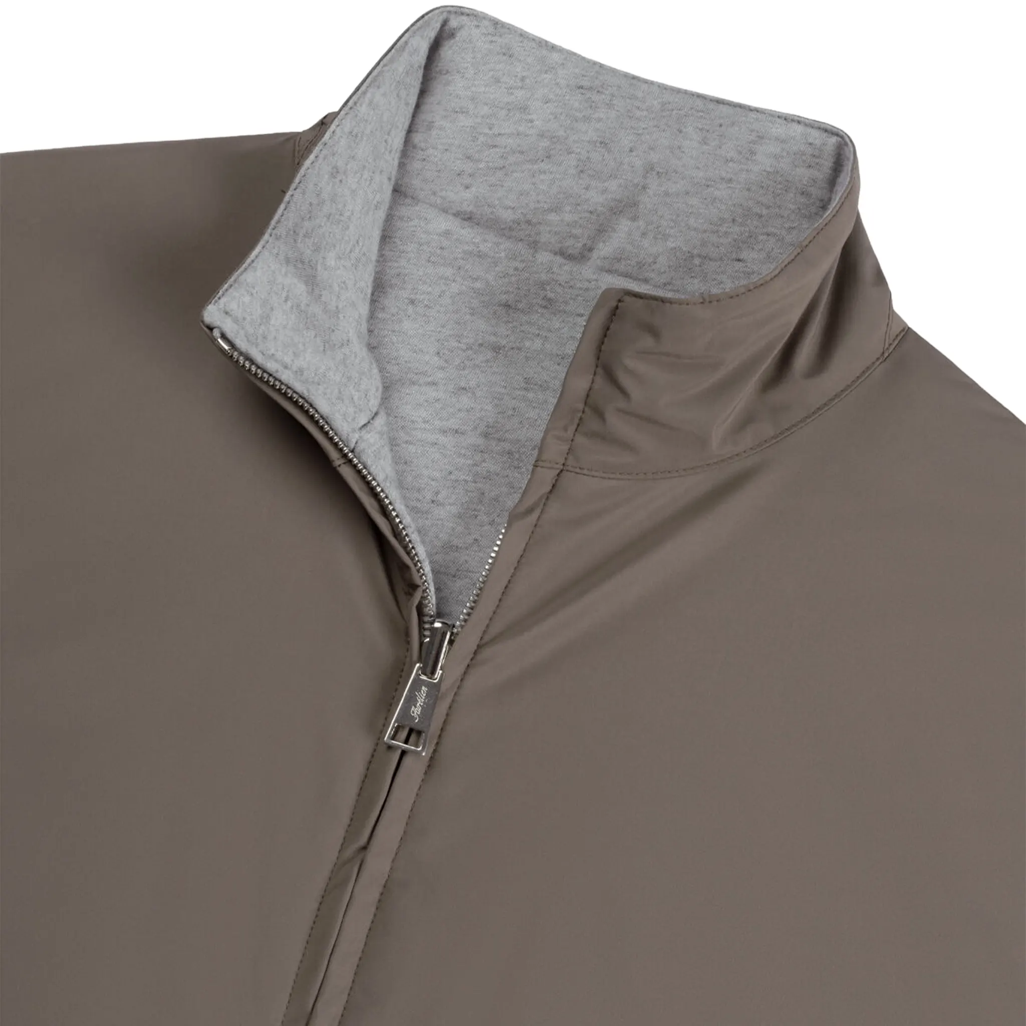 Aurélien Reversible Ash Grey Resort Jacket - Image 6