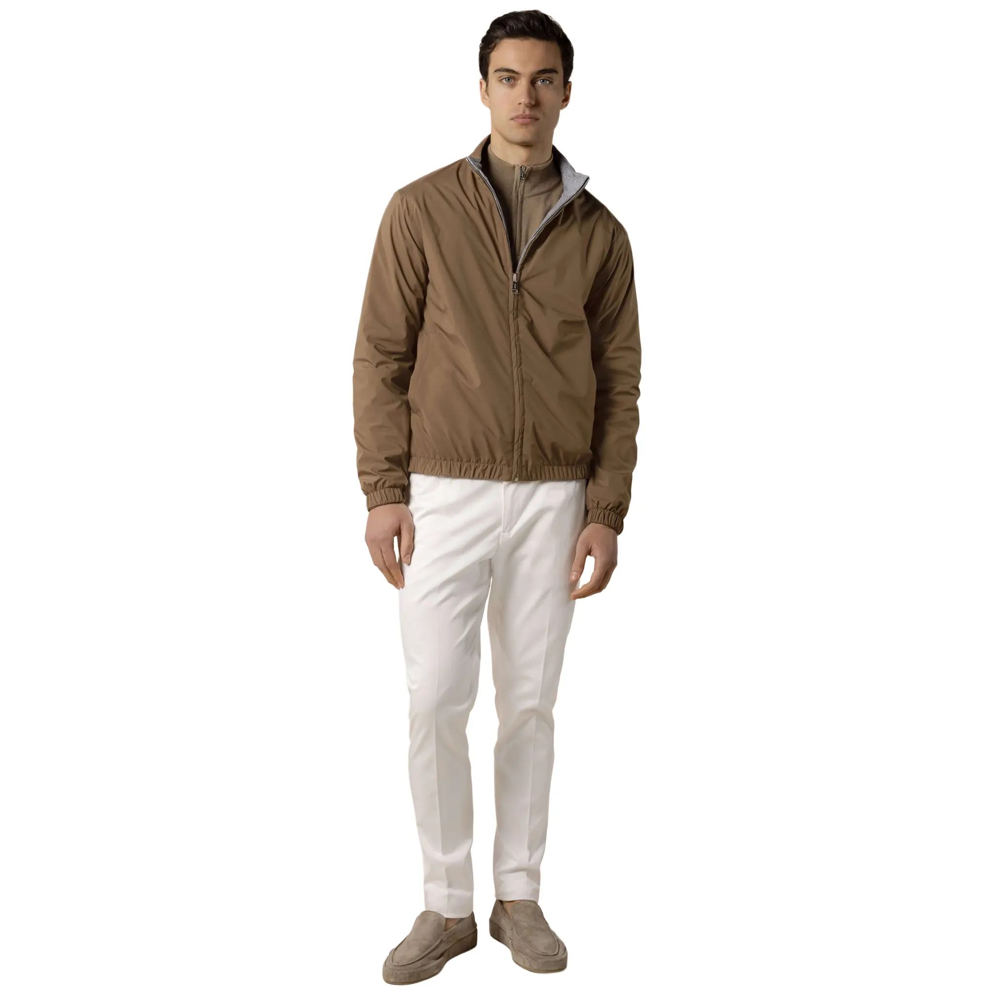 Aurélien Reversible Caramel Resort Jacket - Image 3