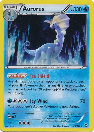 Aurorus - Alternate Holo  - 26/111 - Rare [xy3-26] [Holo]