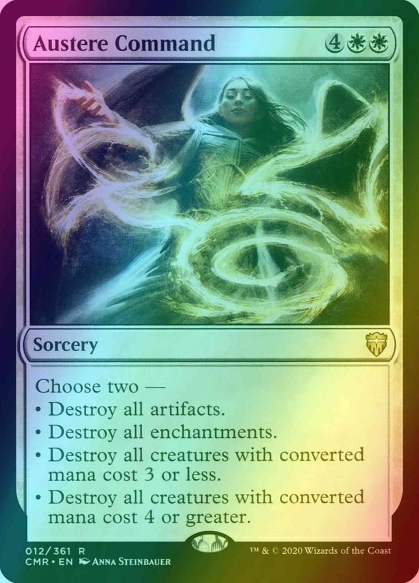Austere Command [12] [Commander Legends] [Foil]