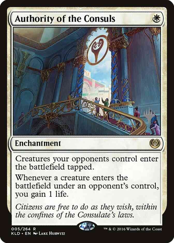 Authority of the Consuls [Promo Pack] [5p] [Kaladesh Promos] [Foil]