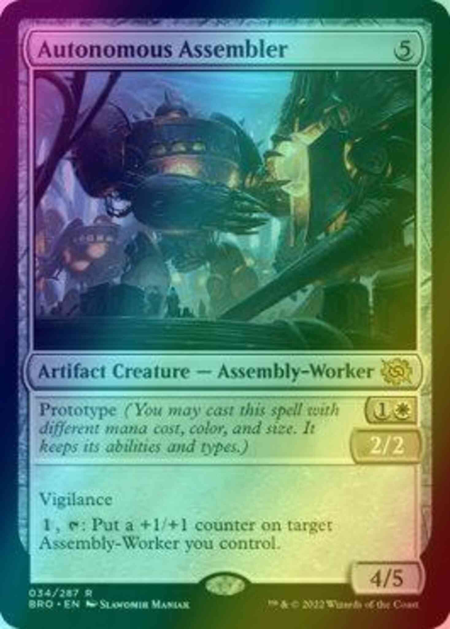 Autonomous Assembler [34] [The Brothers' War] [Foil]