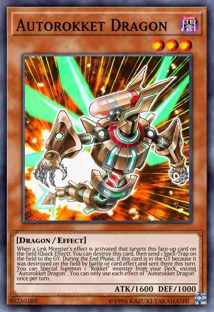 Autorokket Dragon - CIBR-EN010 - Super Rare - 1st Edition