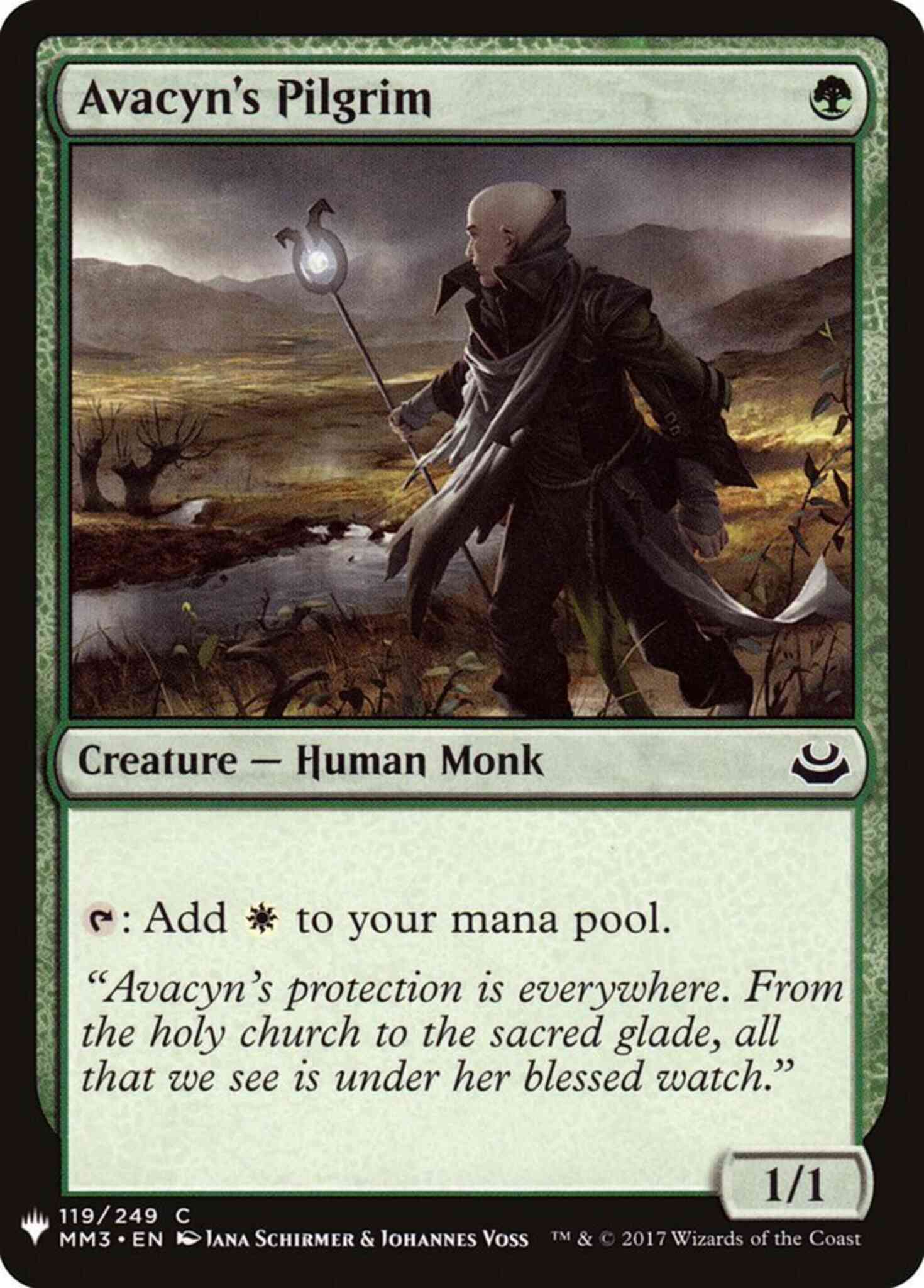 Avacyn's Pilgrim [MM3-119] [The List] [Non-Foil]