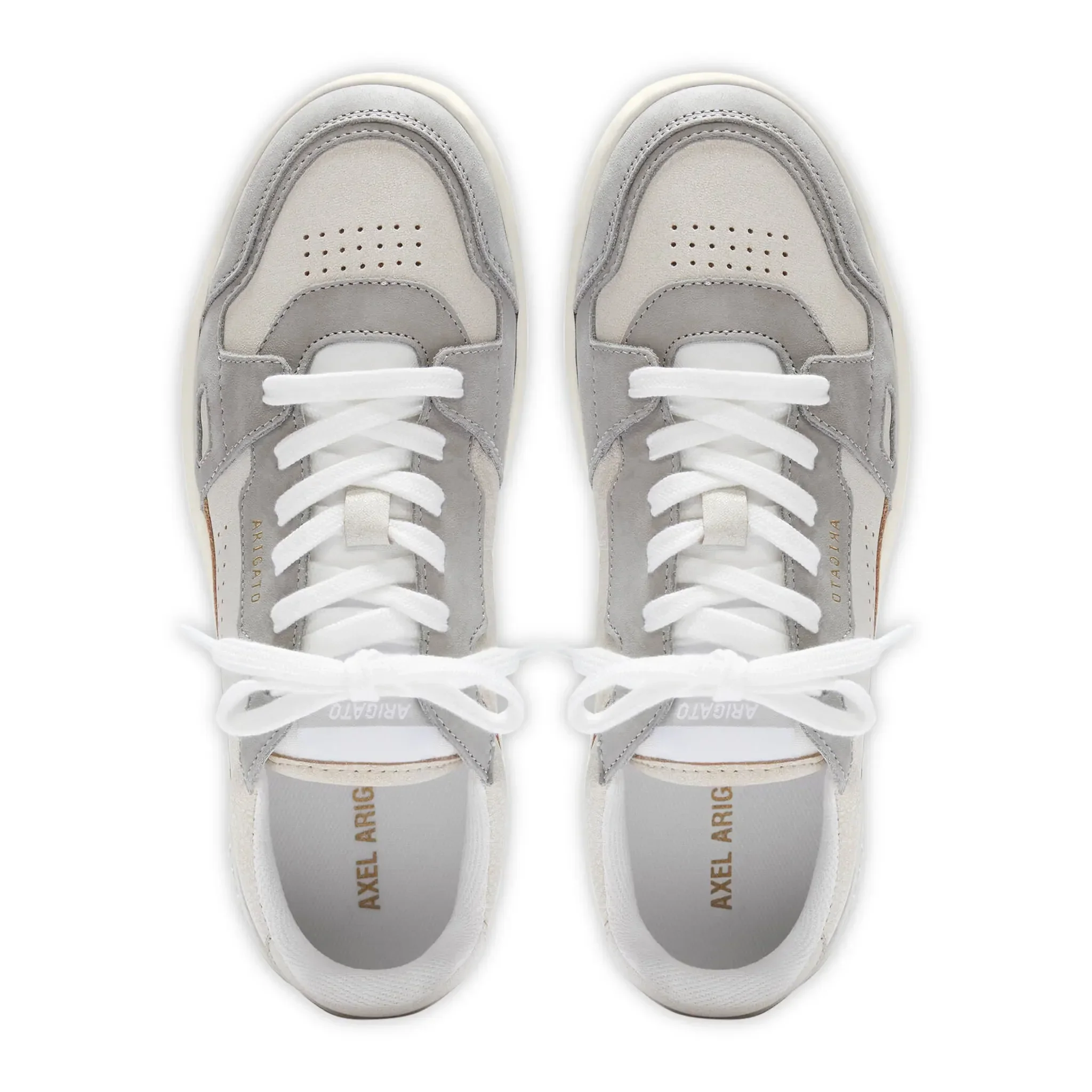 Axel Arigato Dice Low Beige Light Grey Sneakers - Image 3