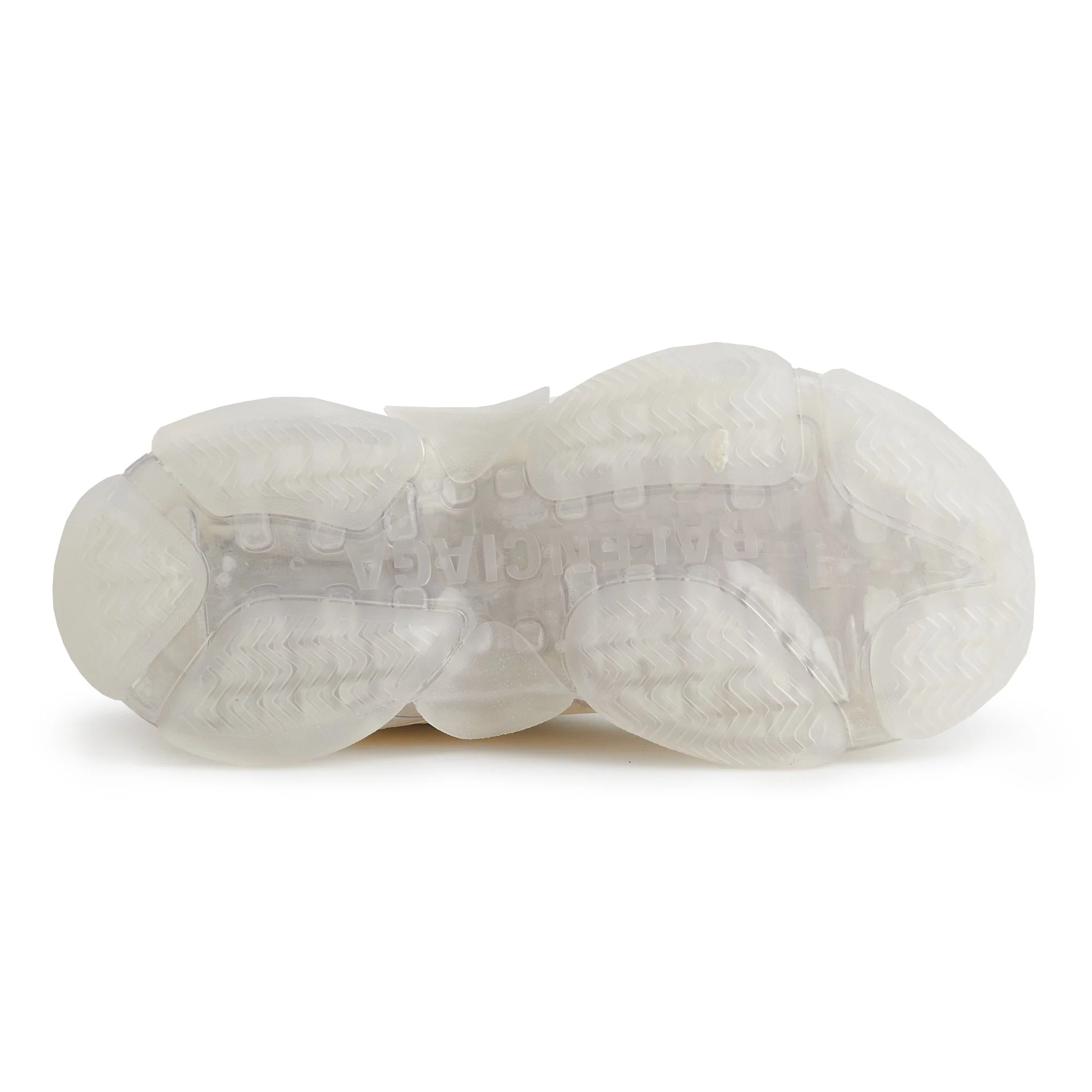 Balenciaga Triple S Sneaker Polar White Clear Sole - Image 4