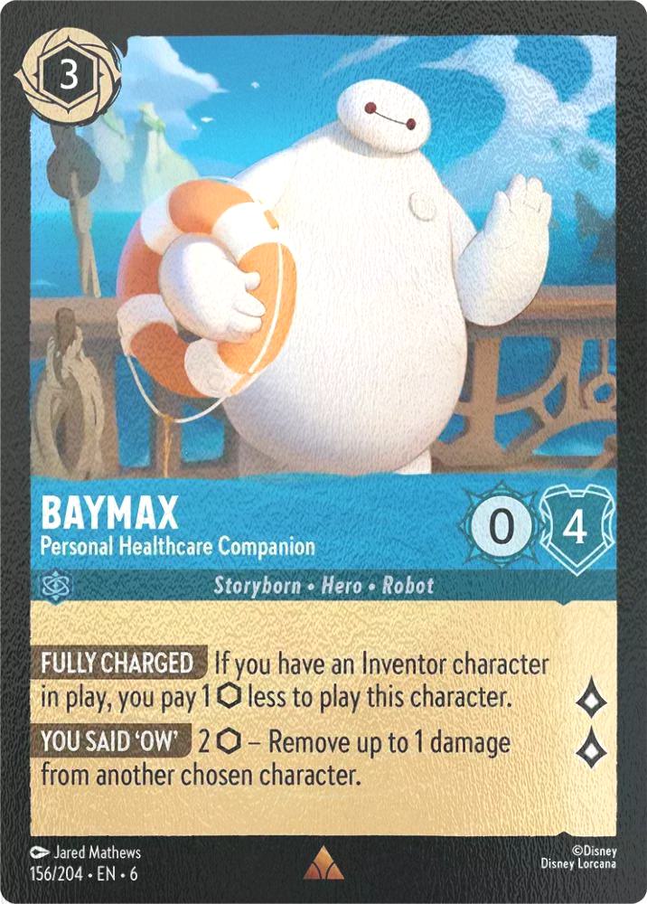 Baymax - Personal Healthcare Companion - 156/204 [Azurite Sea] [Cold Foil]