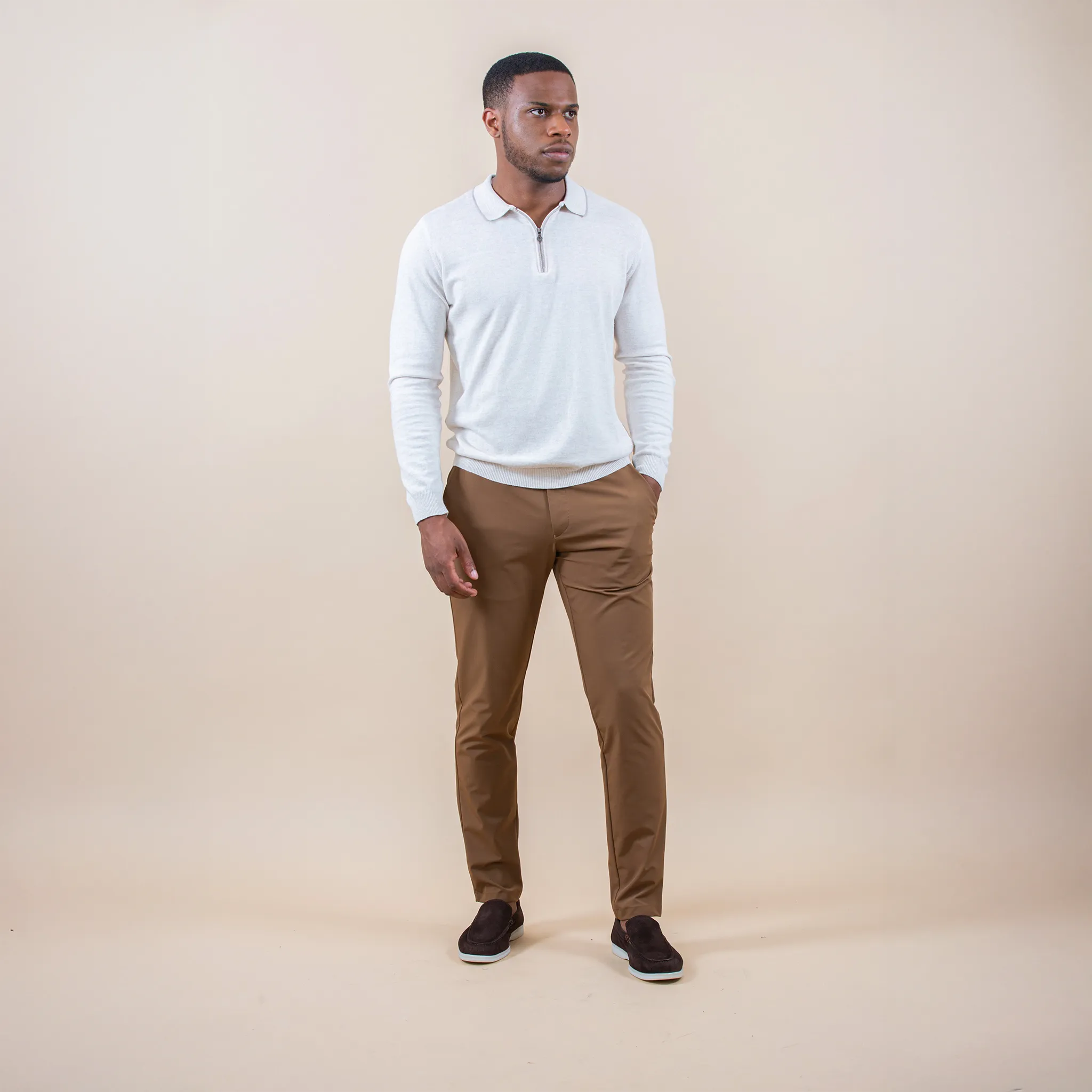 Be Gentle Active Brown Pants - Image 3