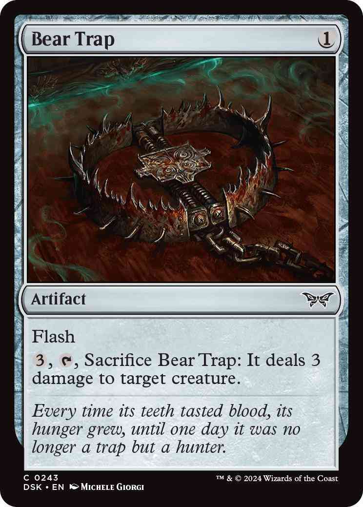 Bear Trap [243] [Duskmourn: House of Horror] [Non-Foil]