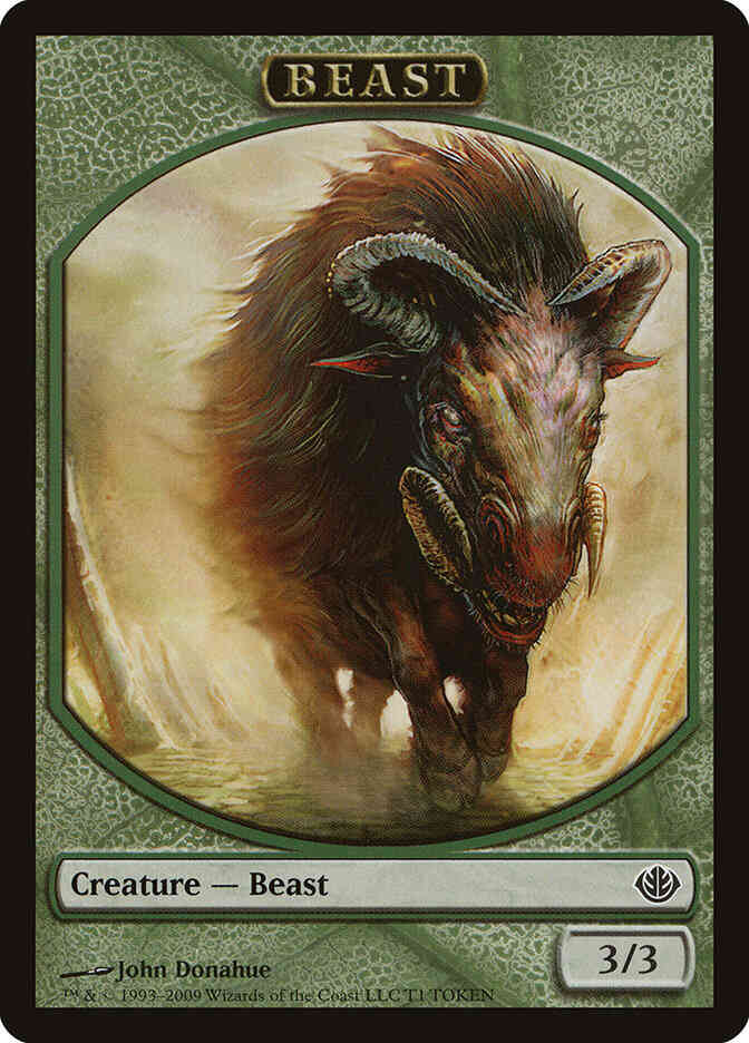 Beast Token [01] [Duel Decks: Garruk vs. Liliana Tokens] [Non-Foil]