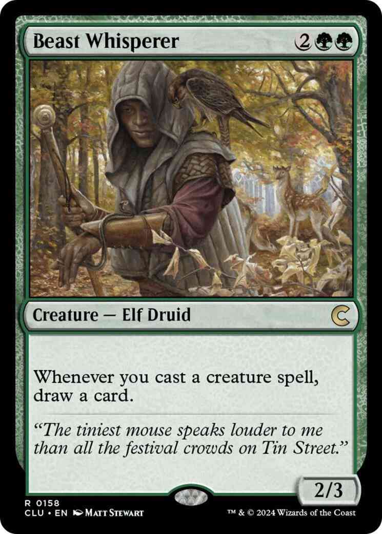 Beast Whisperer [158] [Ravnica: Clue Edition] [Non-Foil]