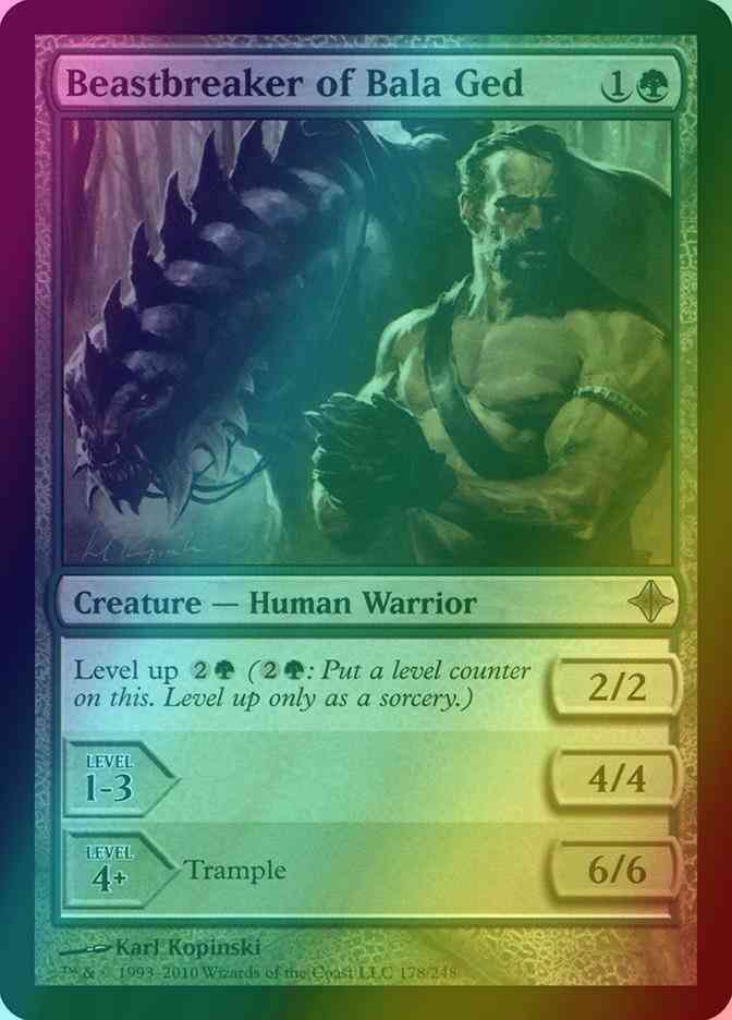 Beastbreaker of Bala Ged [178] [Rise Of The Eldrazi] [Foil]