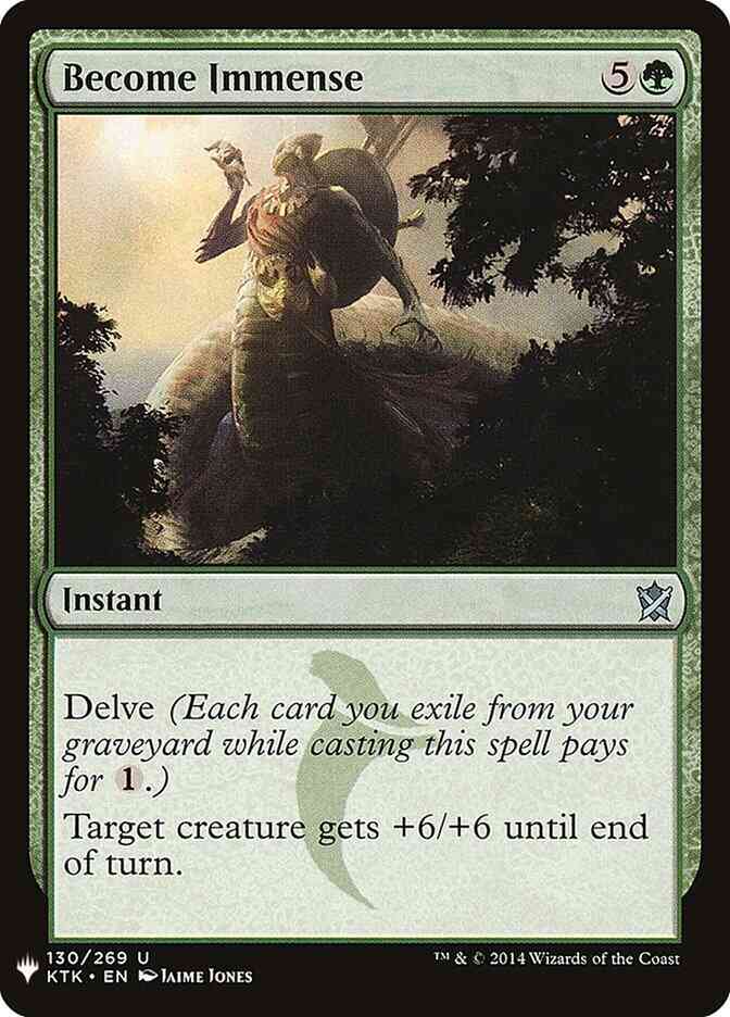 Become Immense [KTK-130] [The List] [Non-Foil]