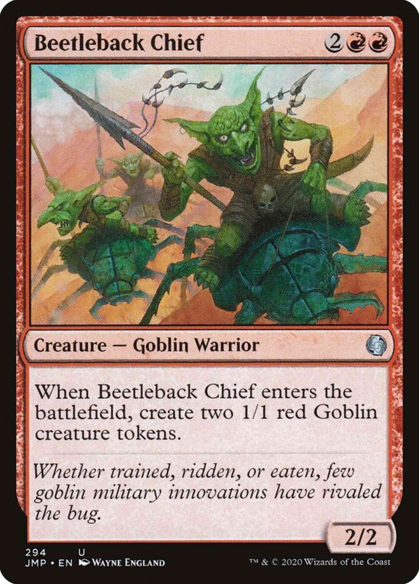 Beetleback Chief [294] [Jumpstart] [Non-Foil]