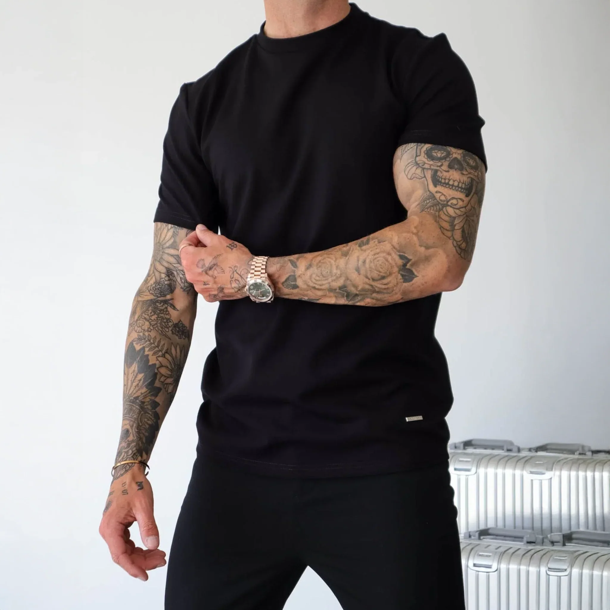 Belier Premium Black T Shirt - Image 3