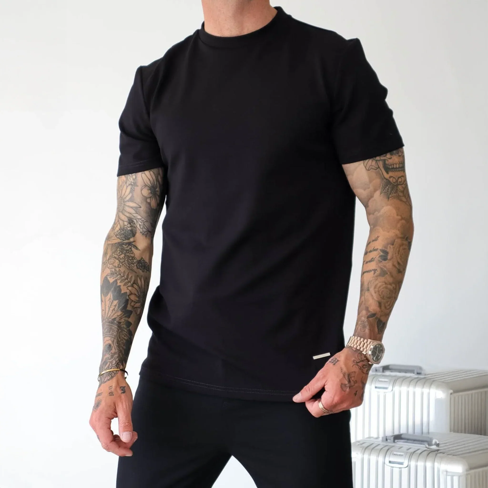 Belier Premium Black T Shirt - Image 5