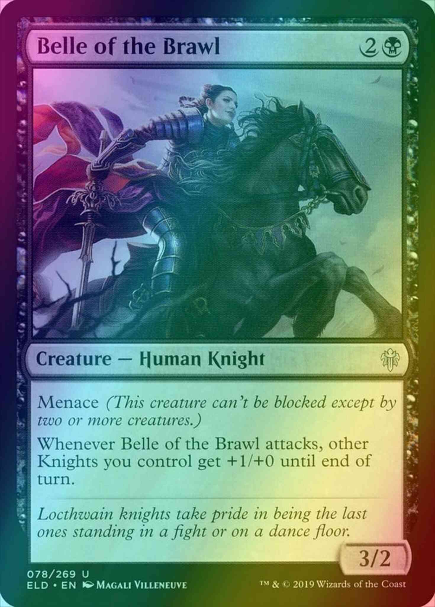 Belle of the Brawl [78] [Throne of Eldraine] [Foil]