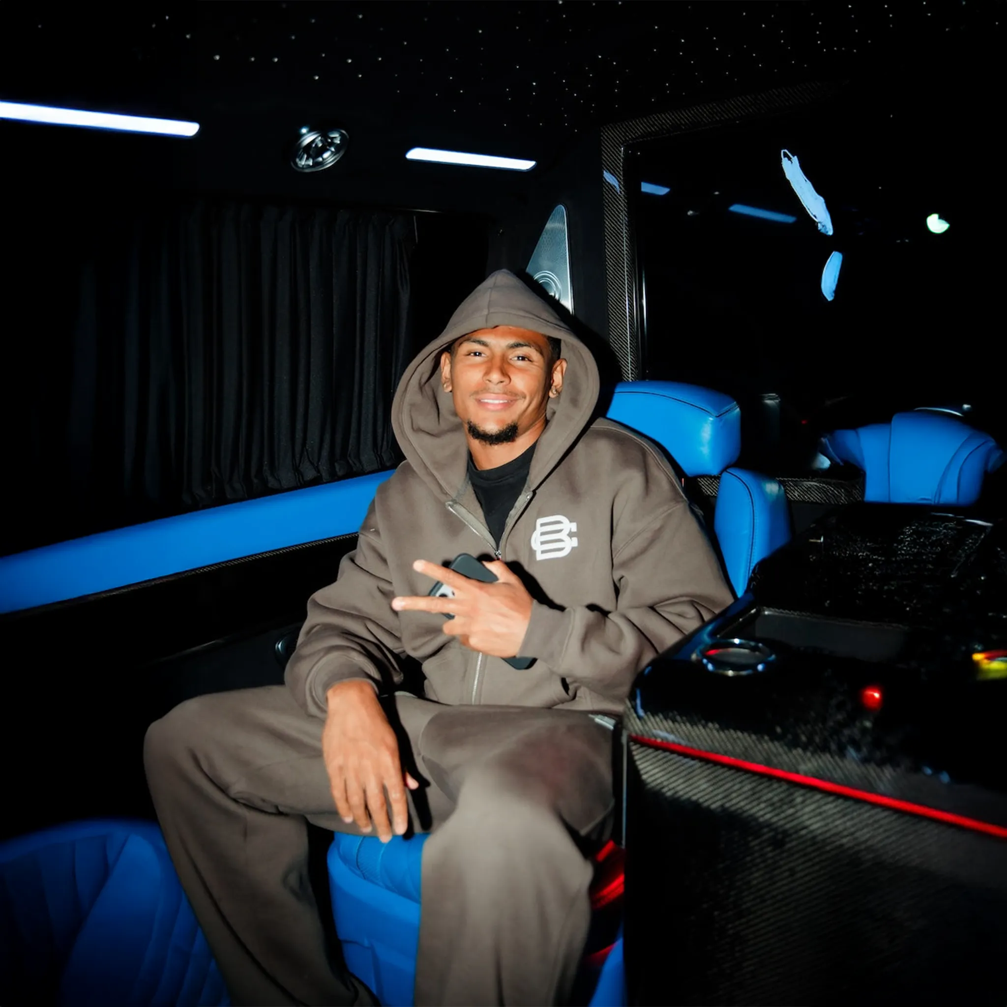 Bénir Clothing Bénir Club Match Day Storm Zip-Up Hoodie - Image 4