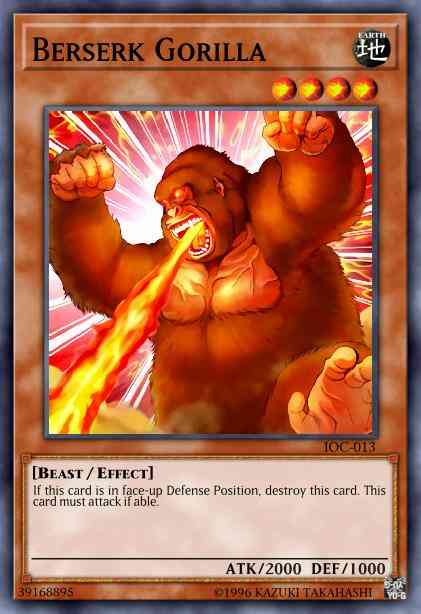 Berserk Gorilla - BPW2-EN009 - Common - 1st Edition