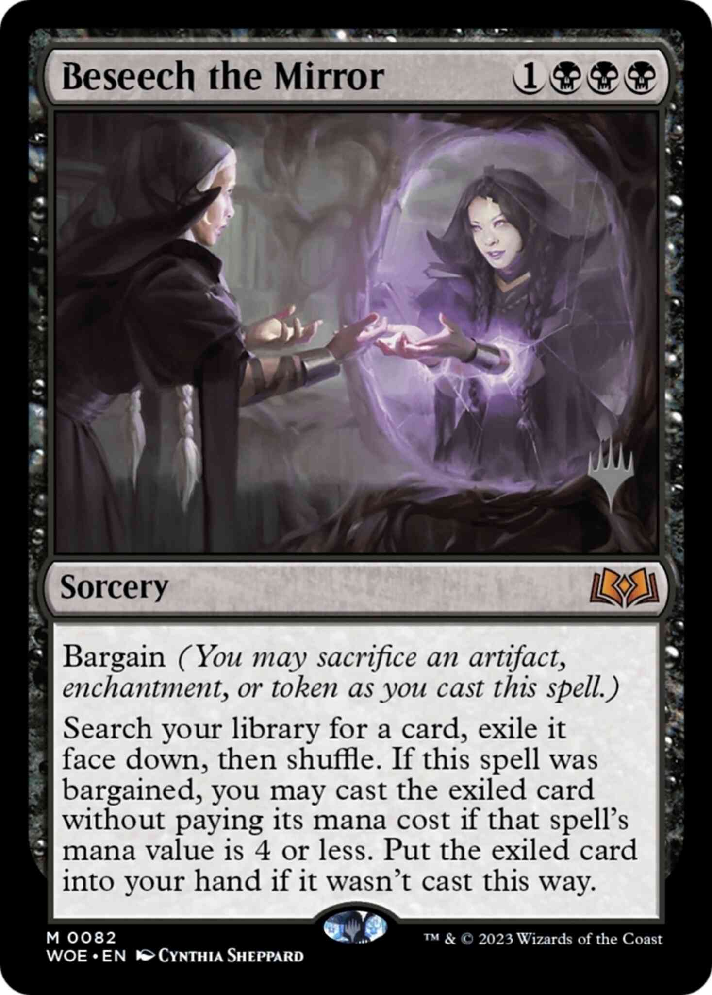 Beseech the Mirror [82p] [Promo Pack] [Wilds of Eldraine: Promos] [Non-Foil]