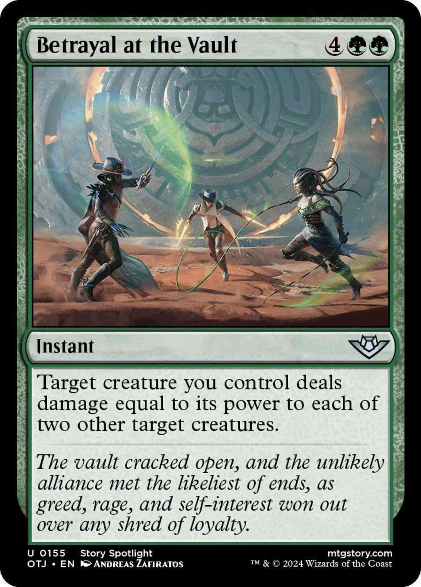 Betrayal at the Vault [155] [Outlaws of Thunder Junction] [Non-Foil]