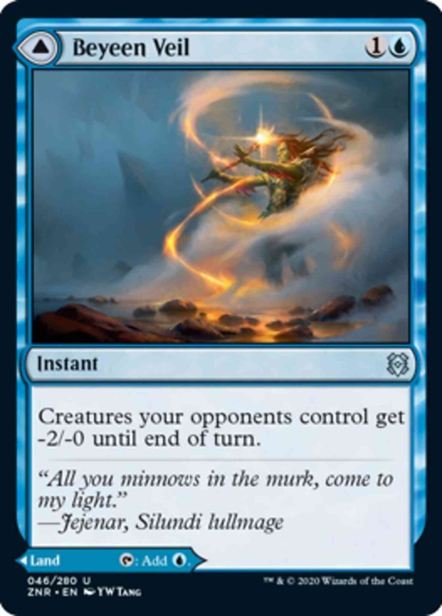Beyeen Veil // Beyeen Coast [46] [Zendikar Rising] [Non-Foil]