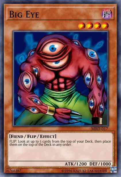 Big Eye - LCYW-EN230 - Rare - 1st Edition