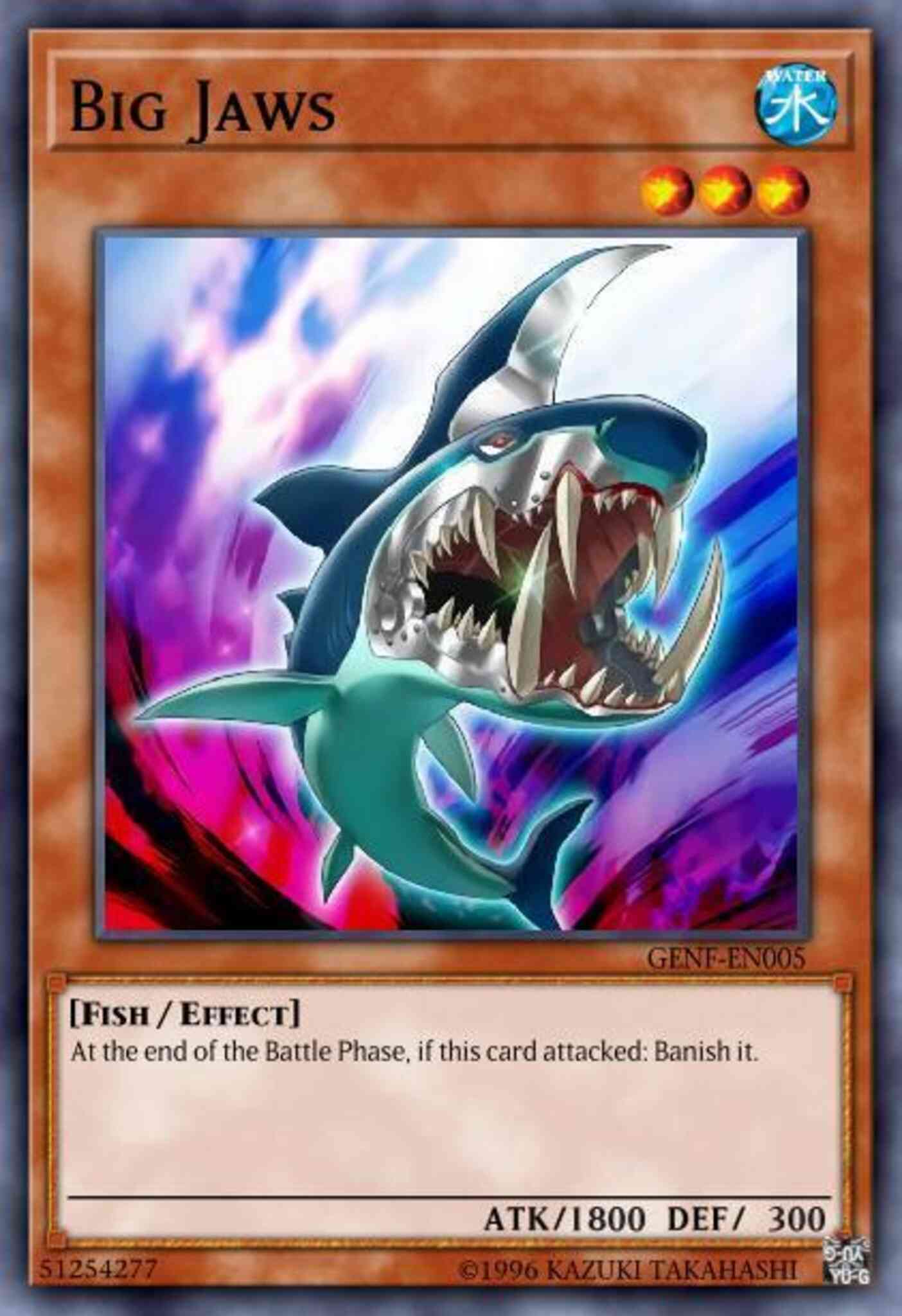 Big Jaws - BP01-EN165 - Starfoil Rare - Unlimited