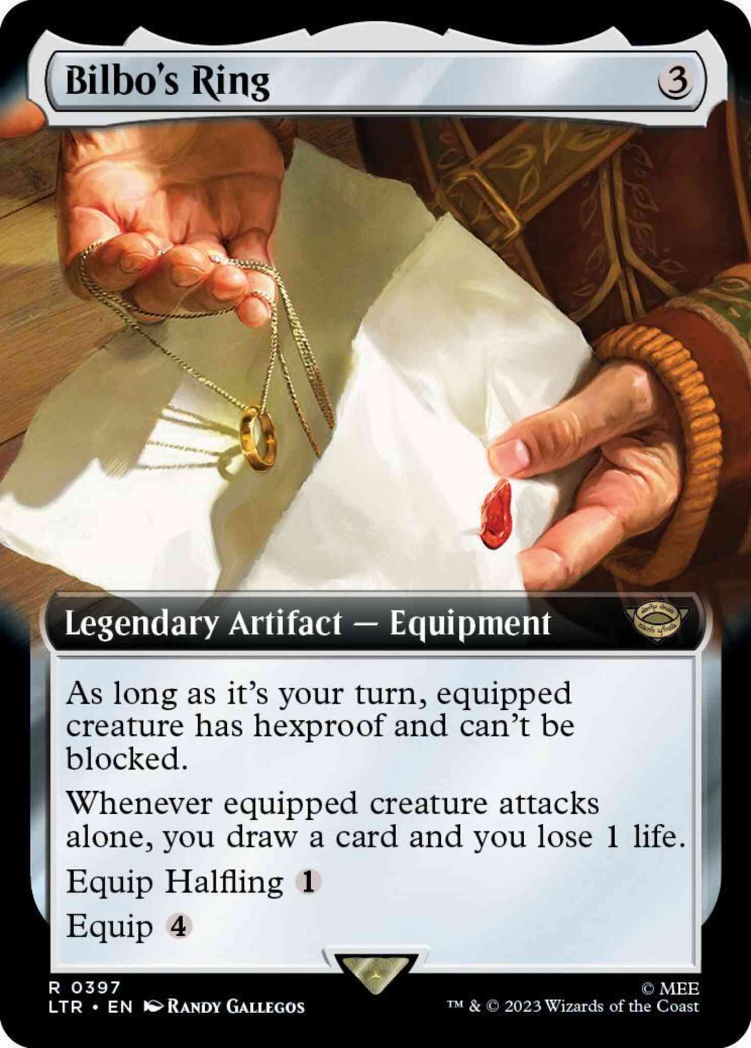 Bilbo's Ring [397] [Extended Art] [Starter Kit] [The Lord of the Rings: Tales of Middle-earth] [Non-Foil]