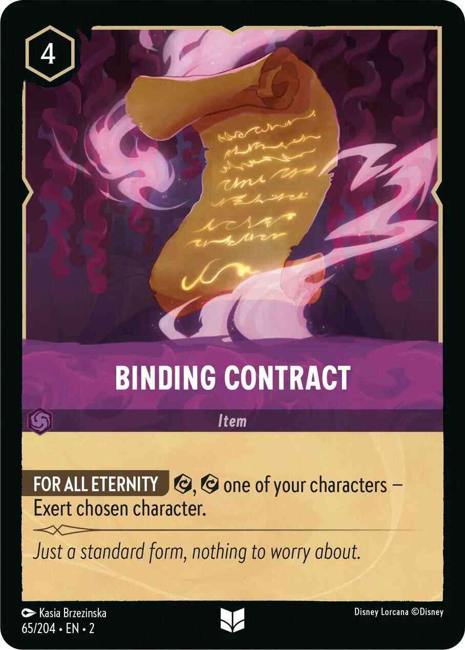 Binding Contract - 65/204 [Rise Of The Floodborn] [Non-Foil]
