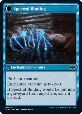 Binding Geist // Spectral Binding [48] [Innistrad: Crimson Vow] [Non-Foil] - Image 2