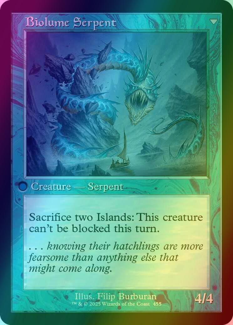 Biolume Egg // Biolume Serpent [455] [Retro Frame] [Innistrad Remastered] [Foil] - Image 2