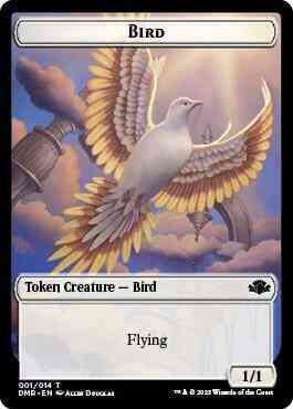 Bird Token [01] [Dominaria Remastered: Tokens] [Non-Foil]