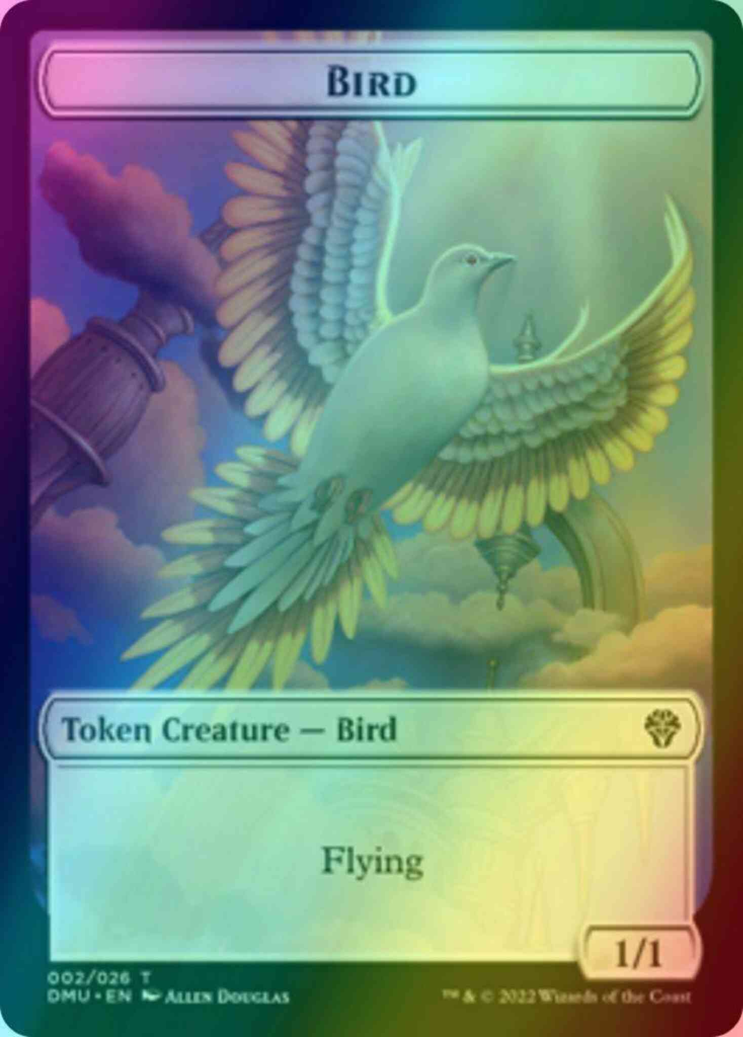 Bird Token (02) // Goblin Token (12) [DMU/DMU Set Symbol] [Dominaria United: Tokens] [Foil]