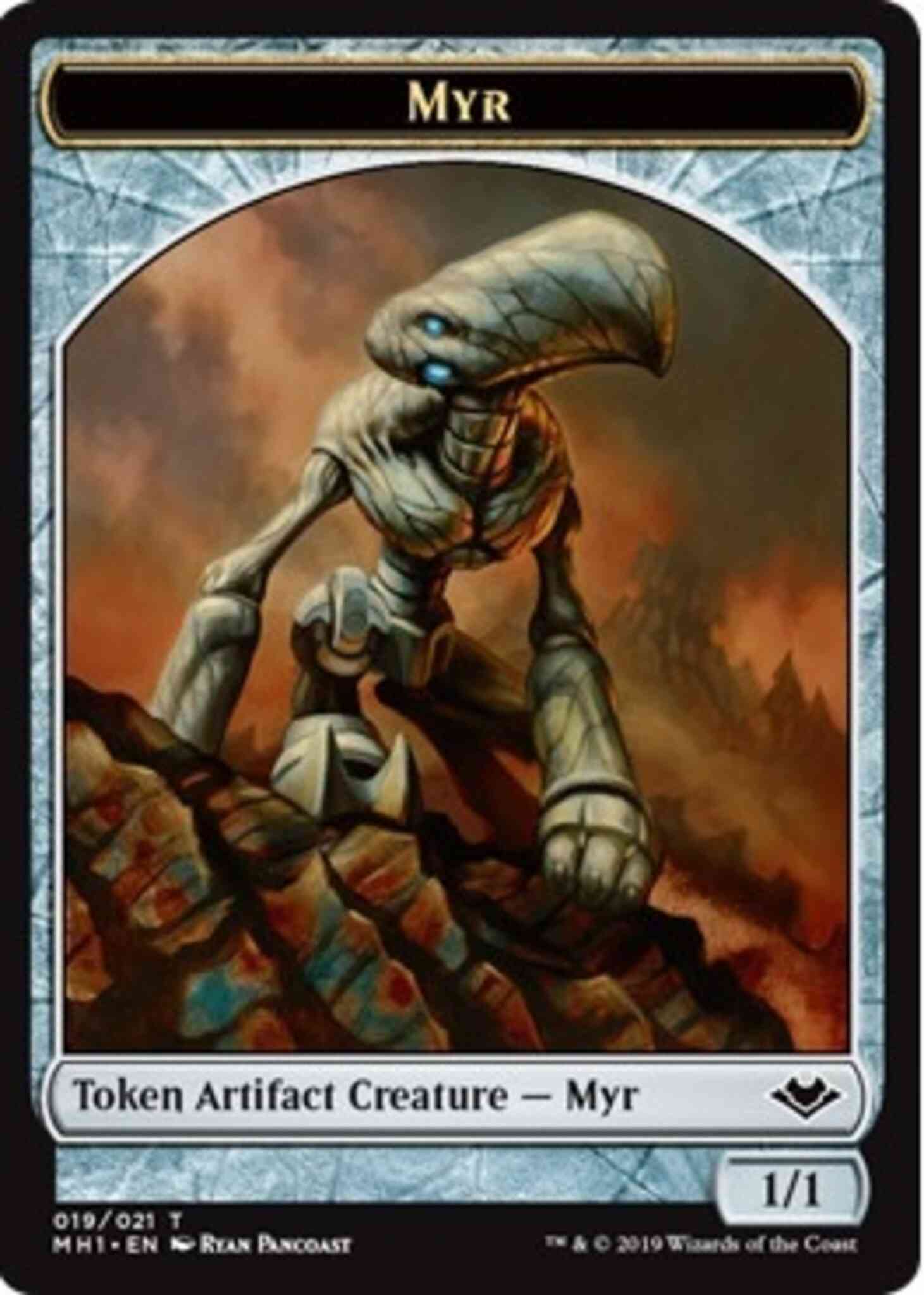 Bird Token (03) // Myr Token (19) [Modern Horizons Tokens] [Non-Foil] - Image 2