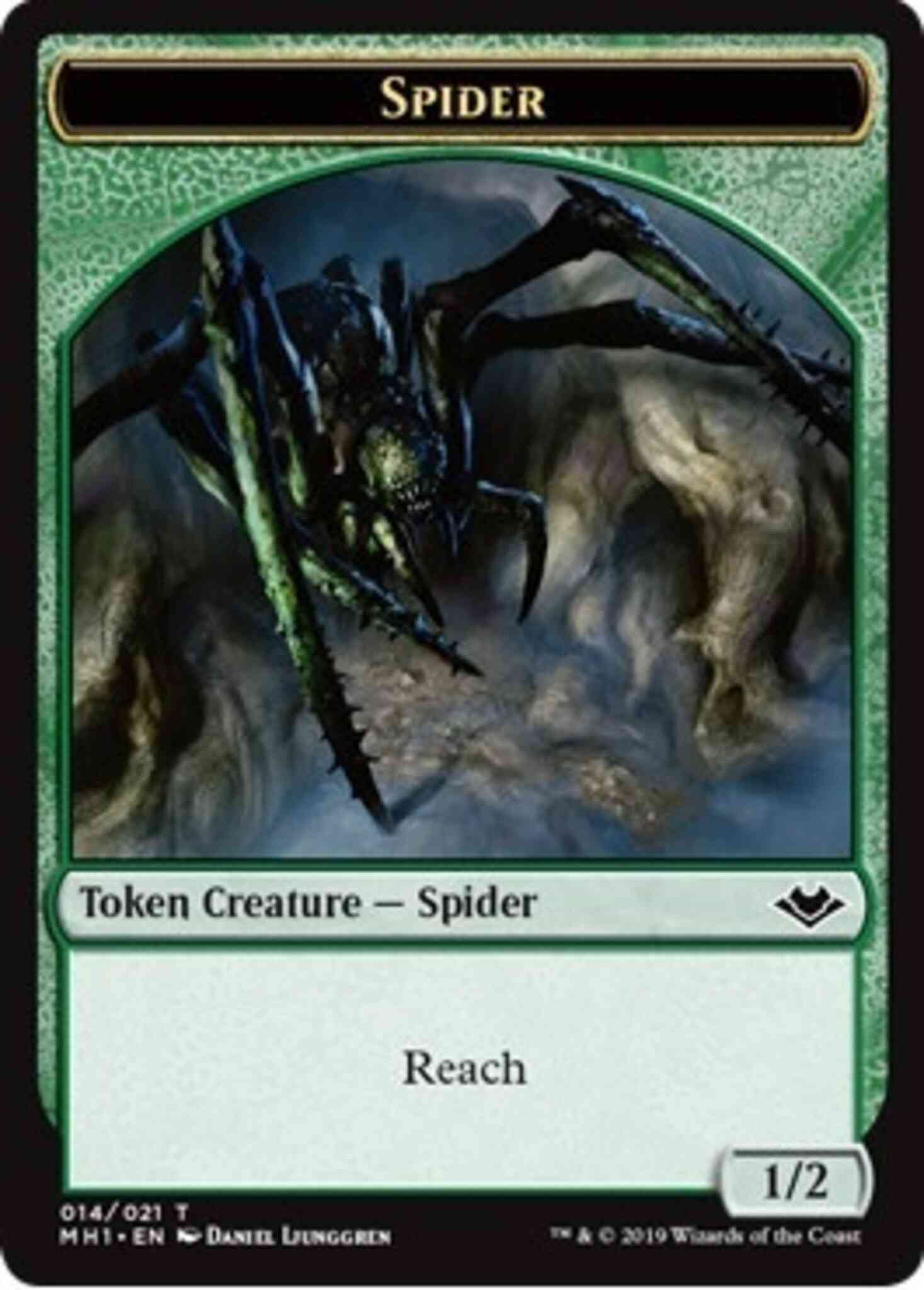 Bird Token (03) // Spider Token (14) [Modern Horizons Tokens] [Non-Foil] - Image 2