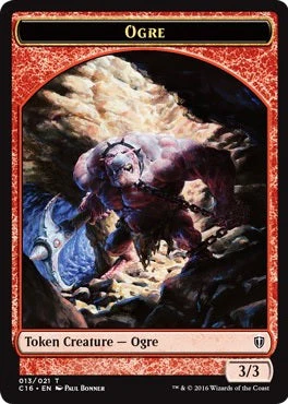Bird Token (07) // Ogre Token (13) [Commander 2016 Tokens] [Non-Foil] - Image 2