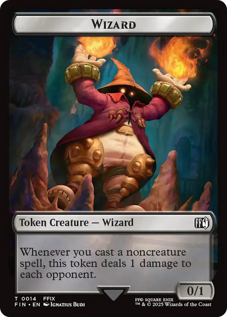 Bird Token (16) // Wizard Token (14) [FINAL FANTASY: Tokens] [Non-Foil] - Image 2