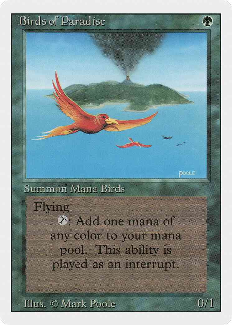 Birds of Paradise [187] [Revised Edition] [Non-Foil]