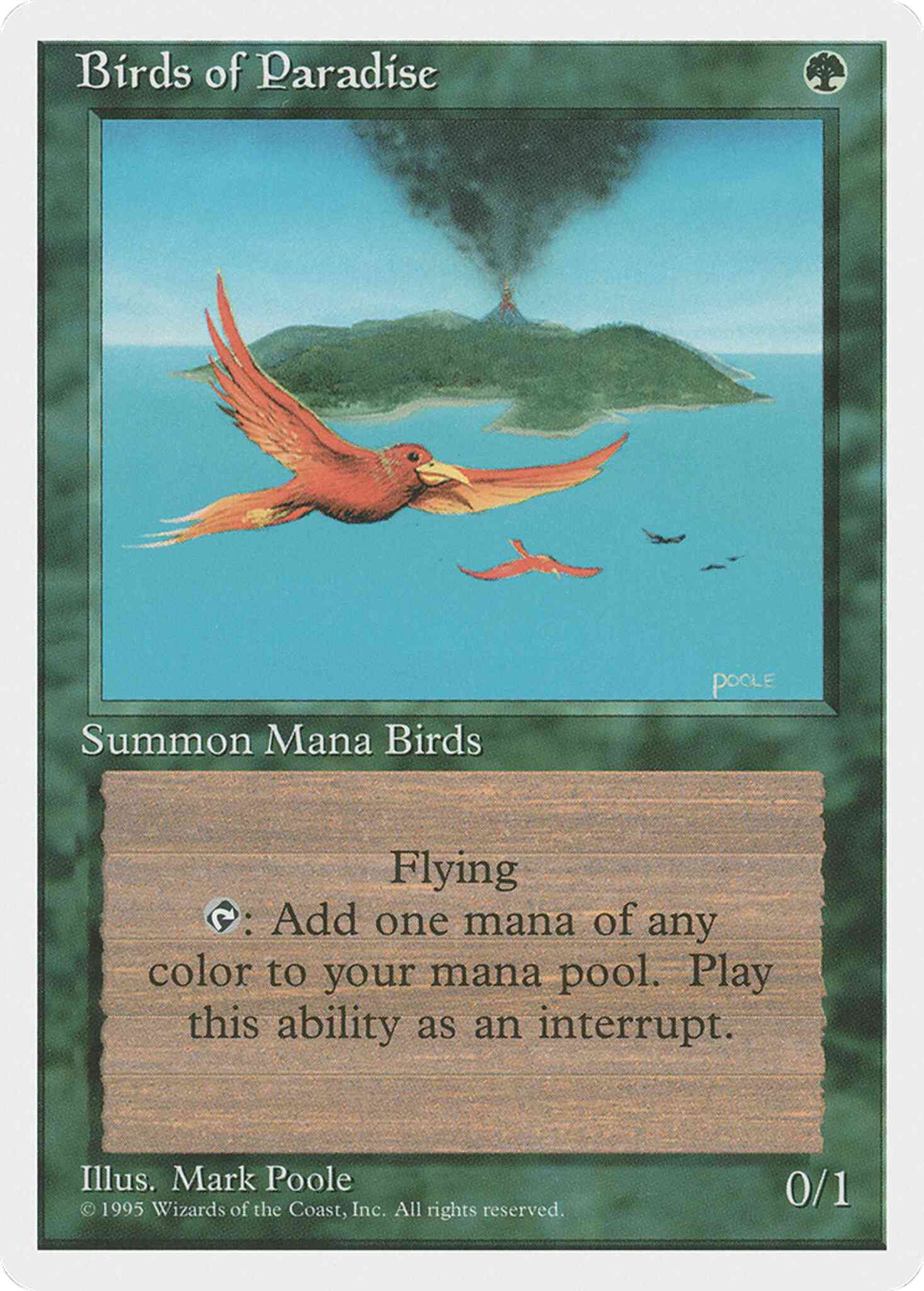 Birds of Paradise [234] [Fourth Edition] [Non-Foil]